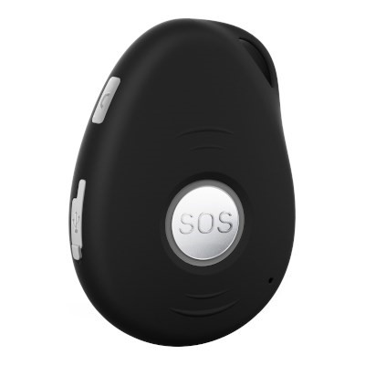 SmartGuard GPS Panic Alarm & Tracker (Black)
