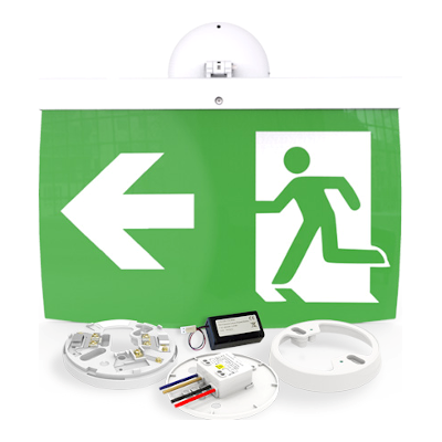 Hochiki FIREscape 40m Exit Sign Kit - Right