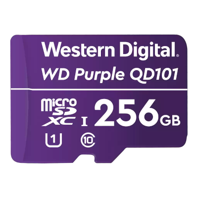 WD Purple 256GB microSD Card