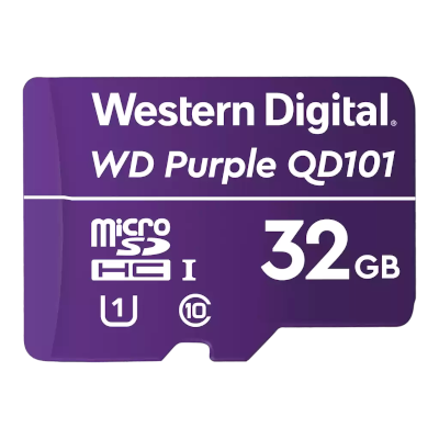 WD Purple 32GB microSD Card