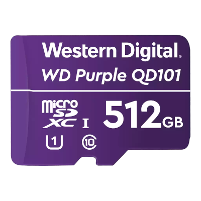 WD Purple 512GB microSD Card