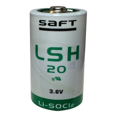 Saft 3.6V (LSH20) 0.8 Ah Battery