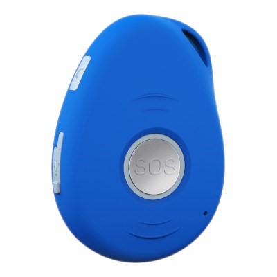 SmartGuard GPS Panic Alarm & Tracker (Blue)